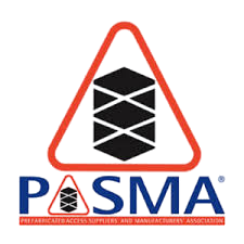 Prefabricated Access Suppliers' and Manufacturers' Association | The Vinyl Bay PASMA Logo